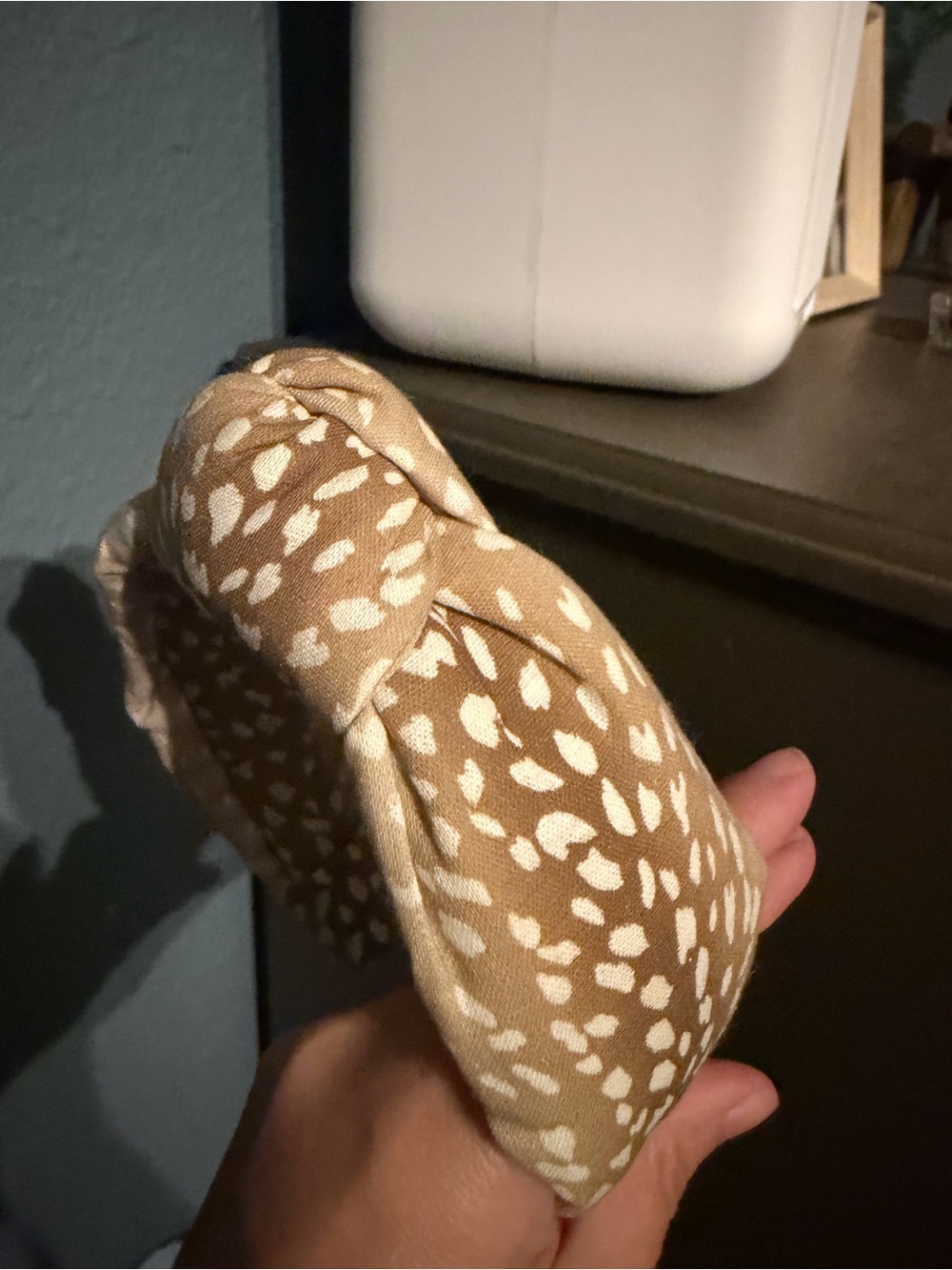 Fawn print headband